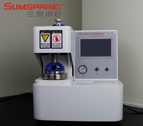 全自動耐破強(qiáng)度試驗(yàn)機(jī)實(shí)物圖