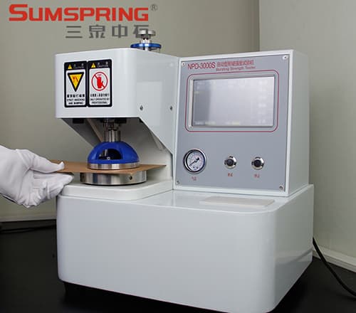 NPD-3000S自動型耐破強度試驗機實物圖